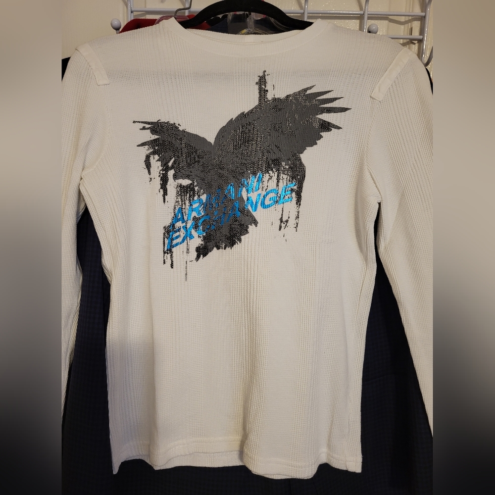 Men's Armani Exchange AX long sleeve tee xs